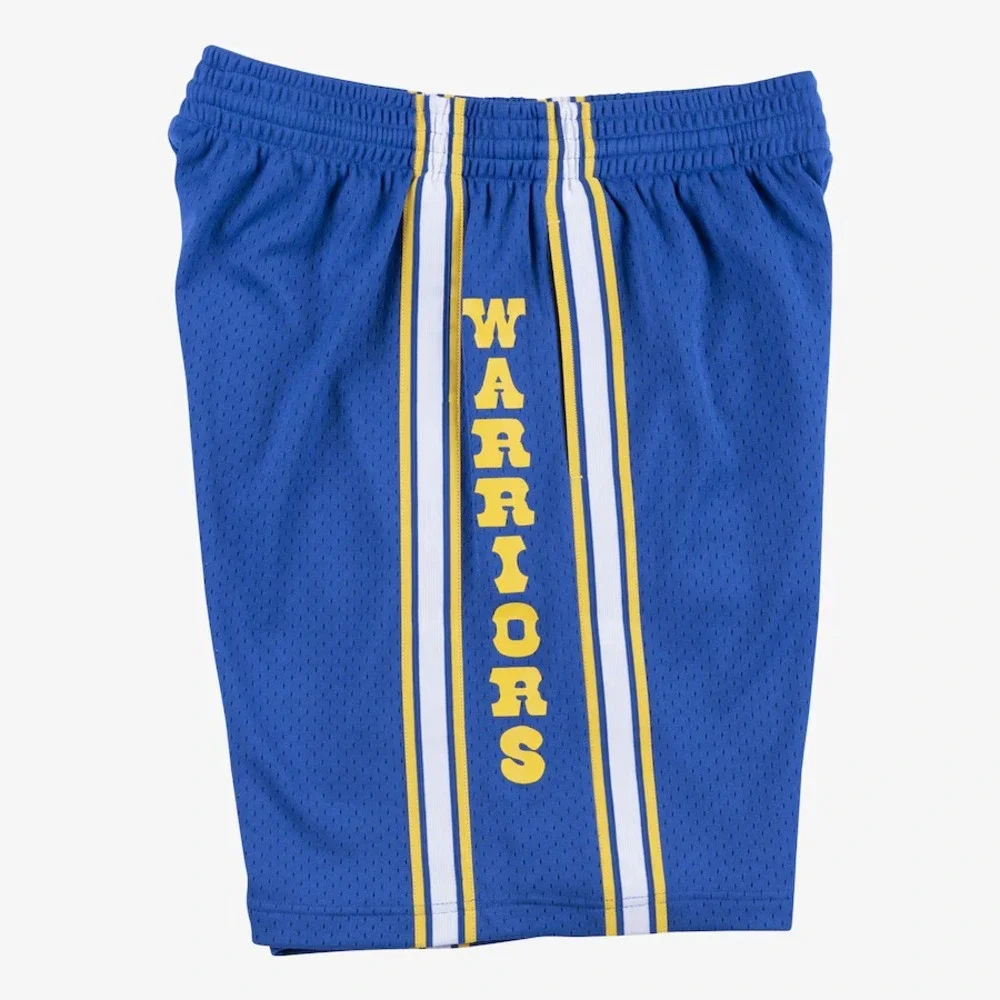 NBA Mitchell & Ness Shorts Swingman Golden State Warriors 81-82 Men's 2XL  NWT